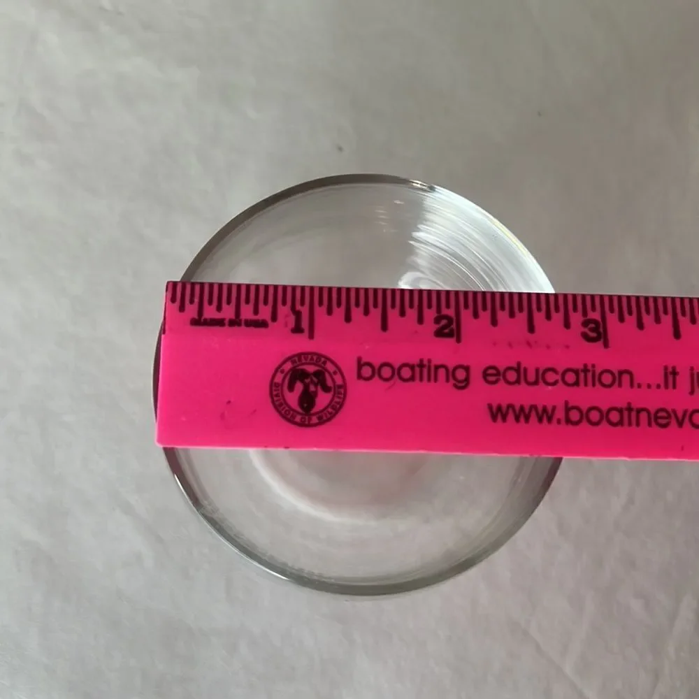 Remy Martin Fine Champagne Cognac Rock Glass 12 Oz  2 3/4 In Round 3 1/2 In Tall